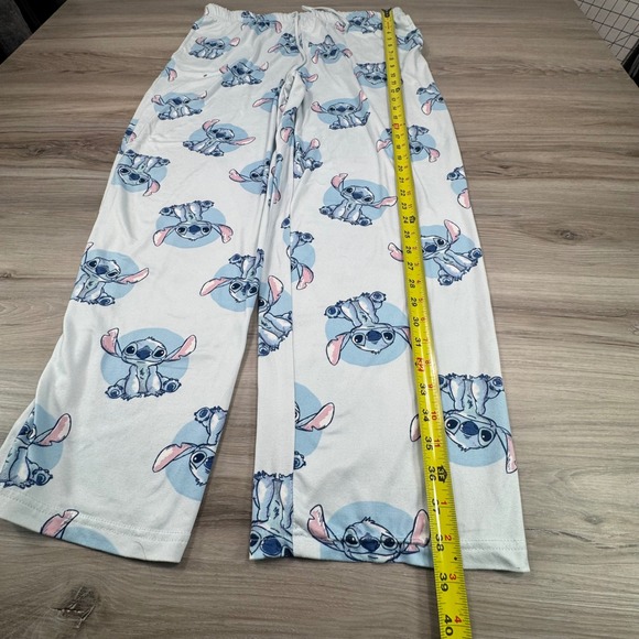 Disney Stitch Pajamas Sleepwear Set Long Sleeve Top Pants Women's Size M - Picture 11 of 16
